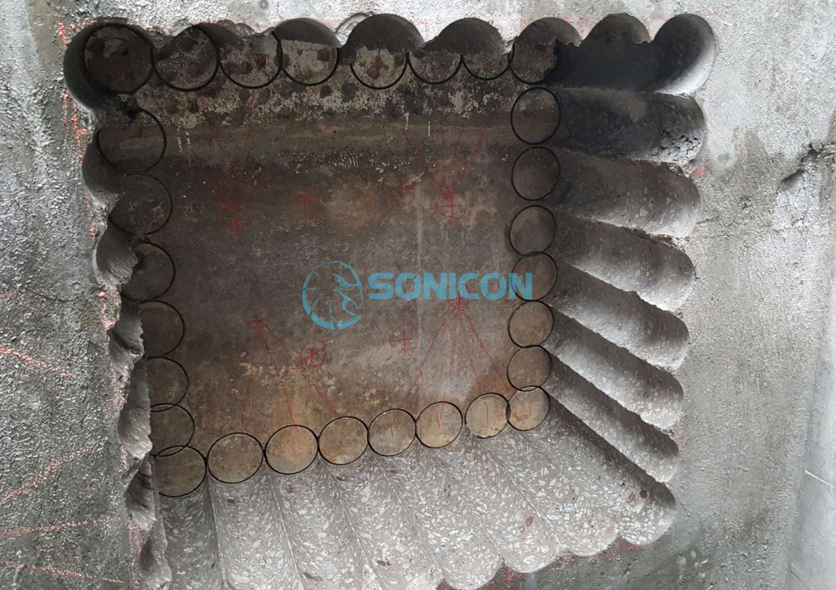 Diamond Concrete Coring | Concrete Core Drilling | Sonicon Construction