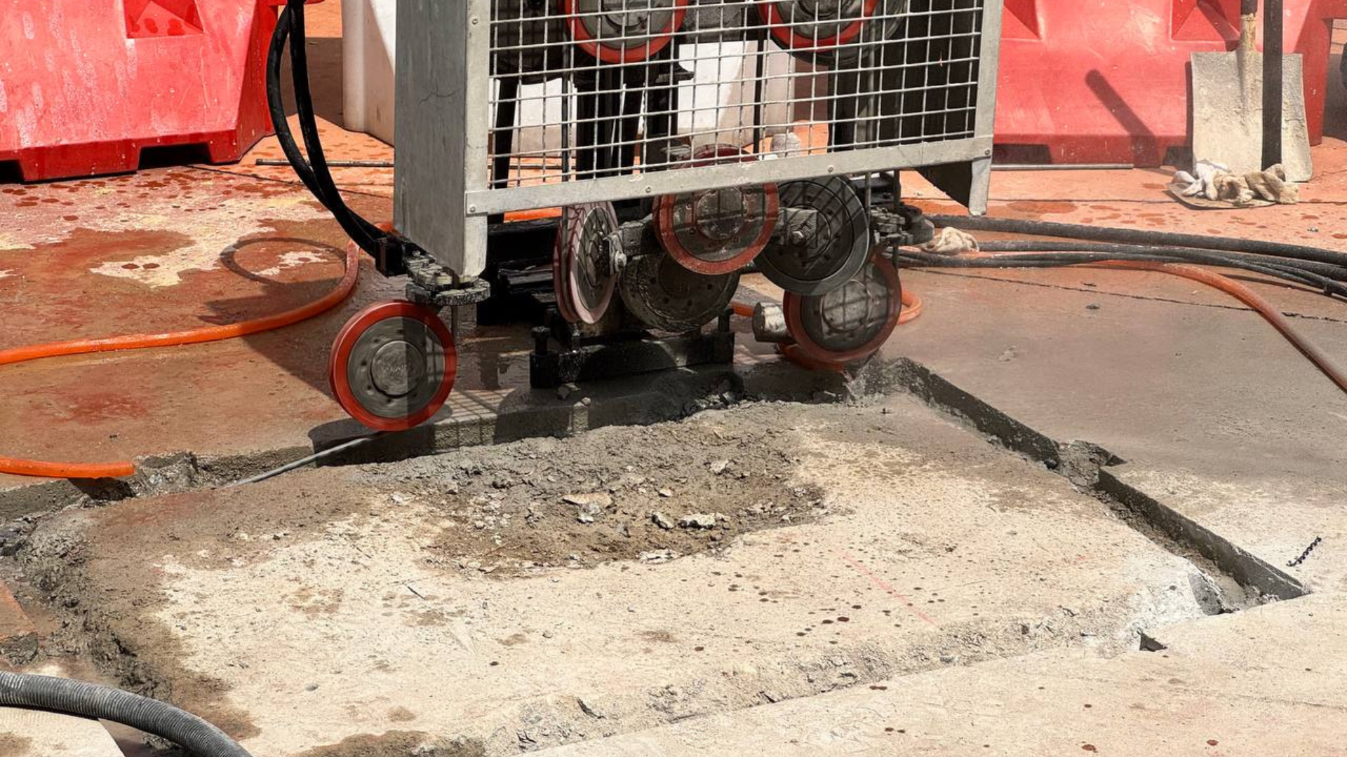 Sonicon Concrete Cutting Refurbishment Rectification Scanning Surface Preparation Solution Wall Saw