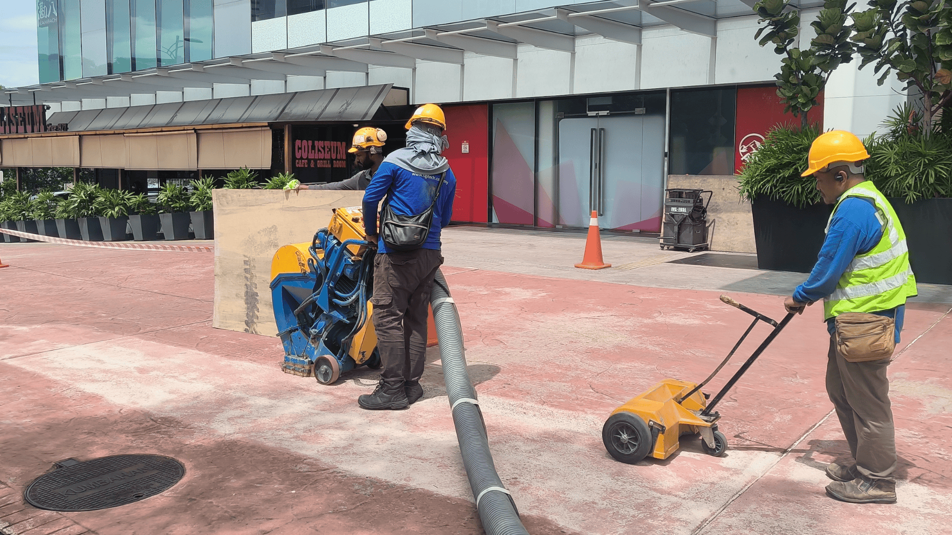 Sonicon Construction SGi Tech Shot Blasting