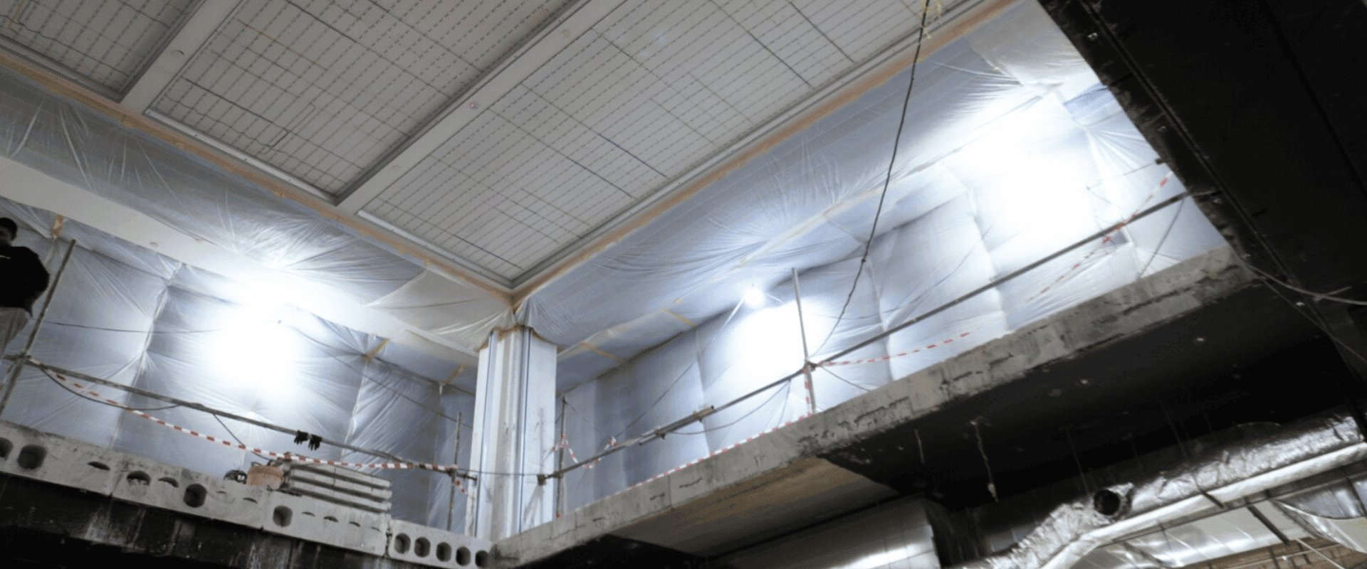 Staircase Opening for a Retail Store in a Megamall