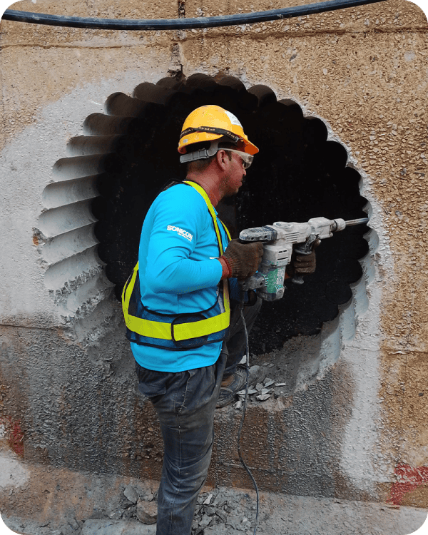 Diamond Concrete Coring | Sonicon Construction