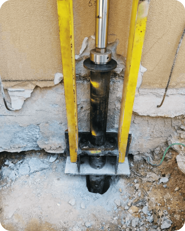 Foundation Jacking / Push Pier | Sonicon Construction