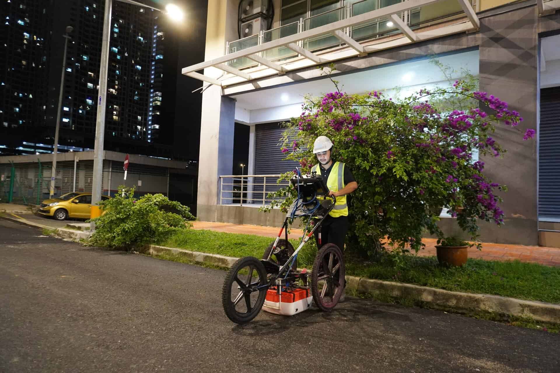 Utility Mapping for Water Reticulation Lines