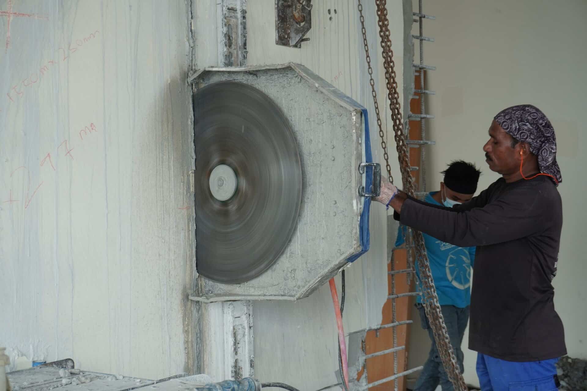 Sonicon Diamond Concrete Wall Sawing
