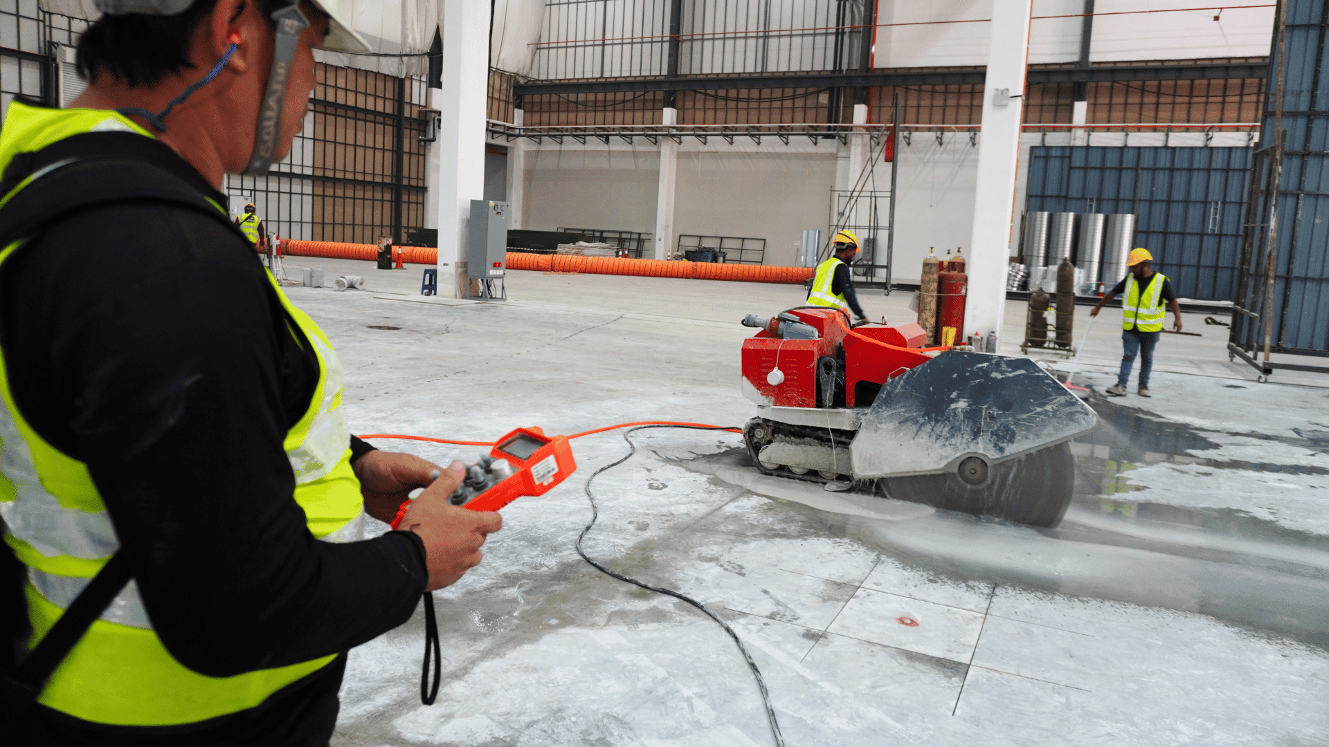 Faster and Safer Cutting with Robotic Diamond Floor Saw