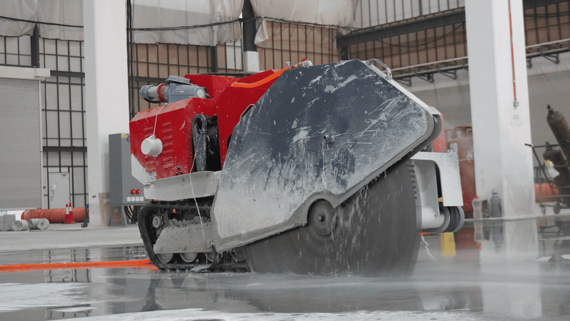 Faster and Safer Cutting with Robotic Diamond Floor Saw