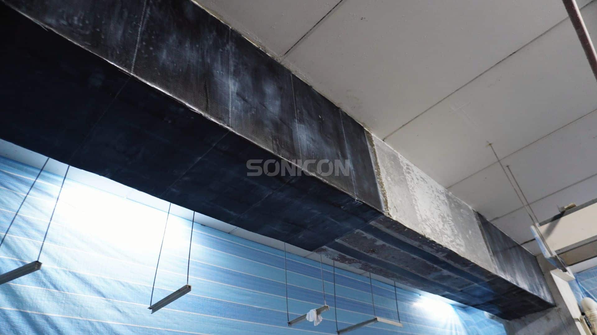 CFRP Strengthening Works at an Operating Hospital Facility
